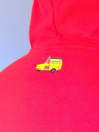 Rear View of OFSAFC Hoodie