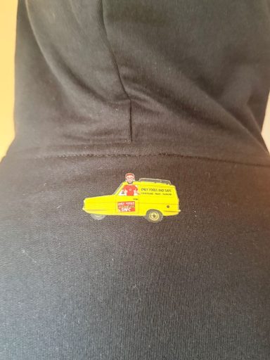 Rear OFSAFC Black Hoodie