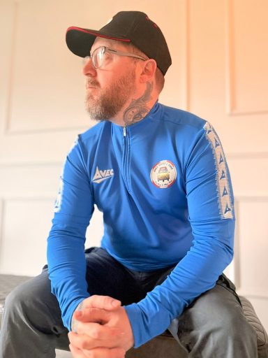 Blue OFSAFC 3/4 Zip Training Top £18.95 Inc Delivery
