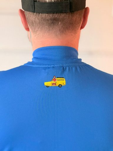 Rear of 3/4 OFSAFC 3/4 Training Top